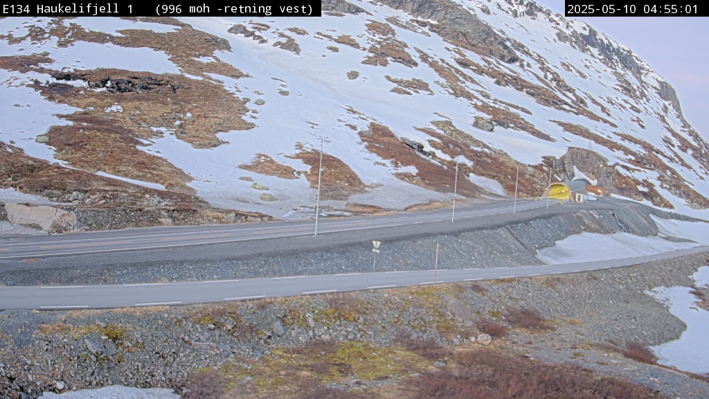 Webcam Haukelitunnel, Odda, Hordaland, Norwegen