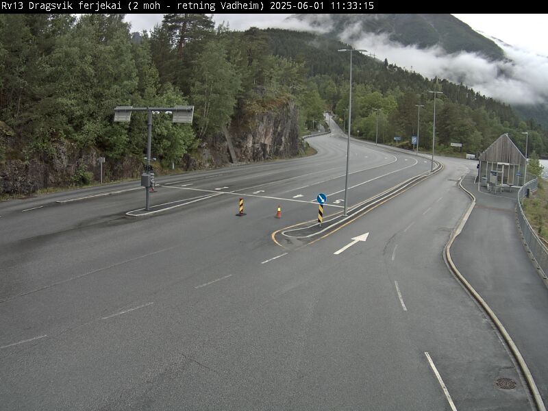 Webcam Dragsviki, Balestrand, Sogn og Fjordane, Norwegen