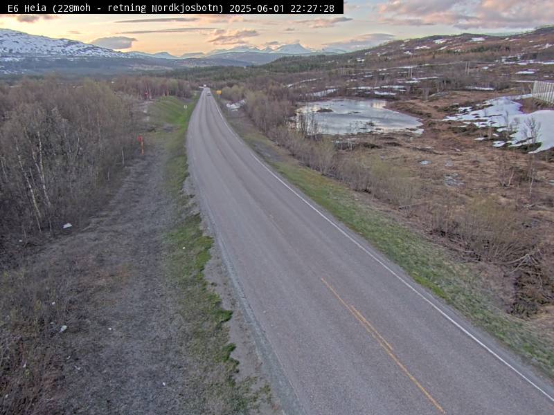Webcam Heia, Balsfjord, Troms, Norwegen