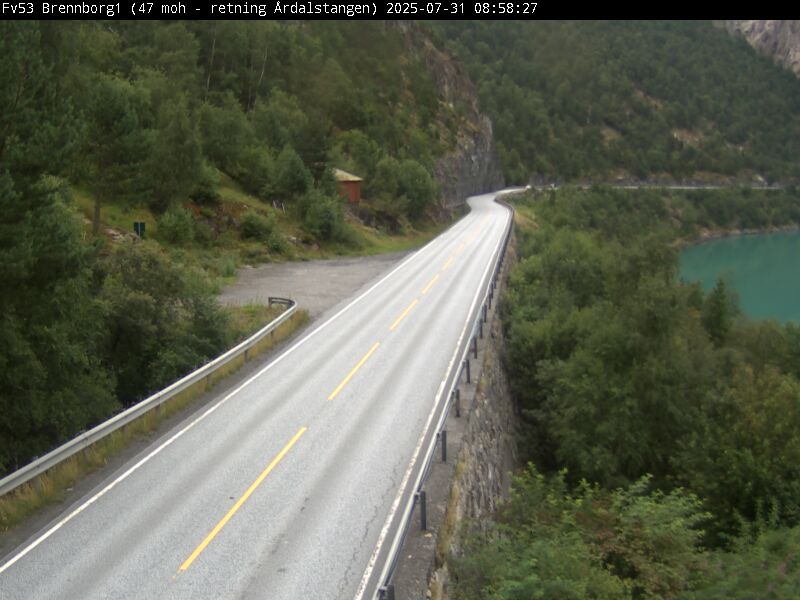 Webcam Brennborg, Årdal, Sogn og Fjordane, Norwegen