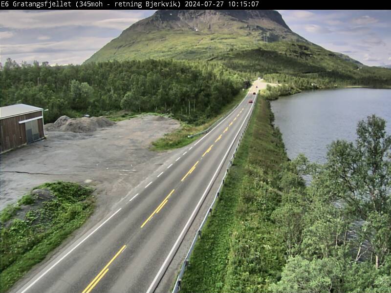 Webcam Veilund, Lavangen, Troms, Norwegen