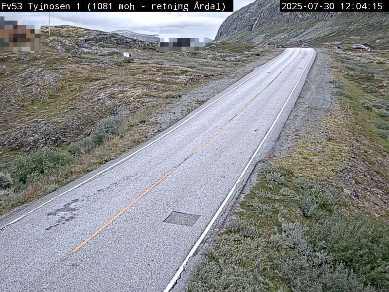 Webcam Tyinosen, Årdal, Sogn og Fjordane, Norwegen