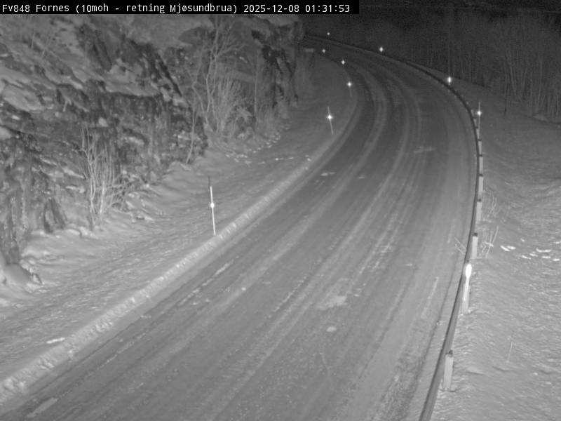 Webcam Fornes, Ibestad, Troms, Norwegen
