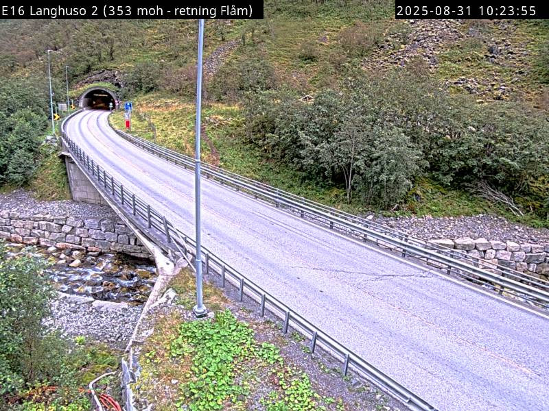 Webcam Langhuso, Aurland, Sogn og Fjordane, Norwegen