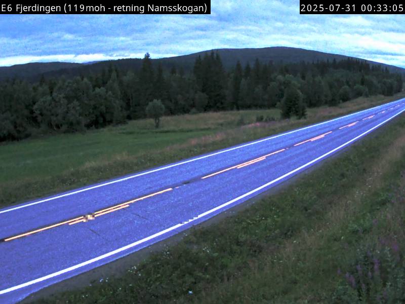 Webcam Fjerdingen, Grong, Trøndelag, Norwegen