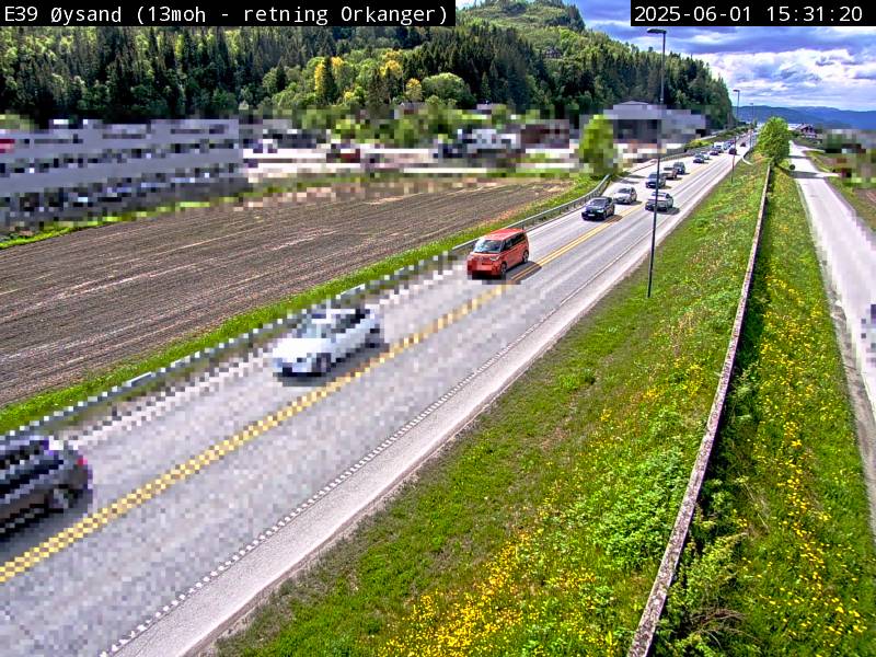 Webcam Øysand, Melhus, Trøndelag, Norwegen