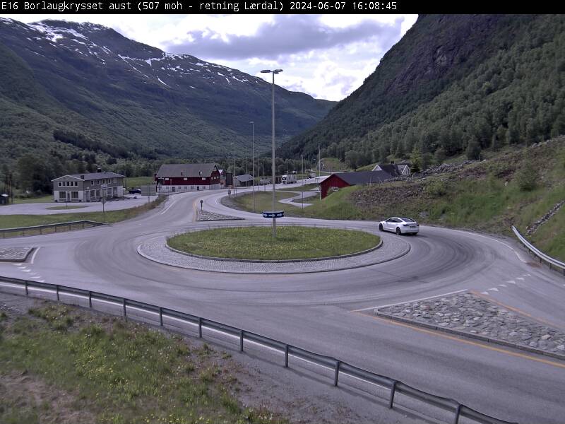 Webcam Borlaug, Lærdal, Sogn og Fjordane, Norwegen