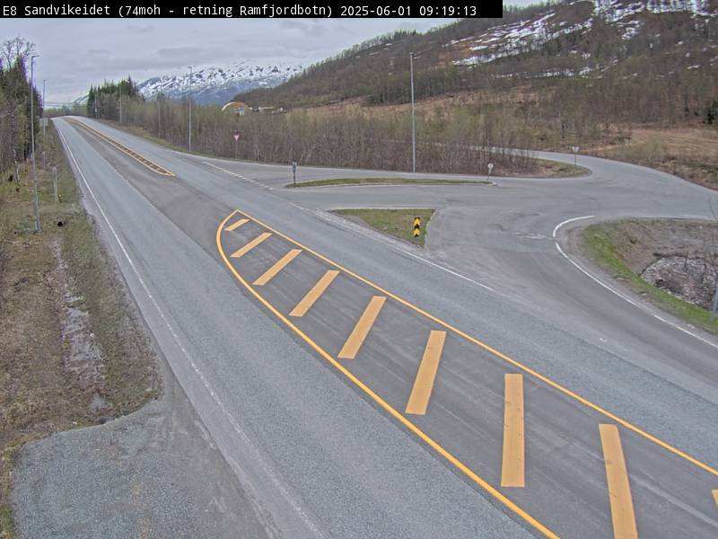 Webcam Sandvikeidet, Tromsø, Troms, Norwegen