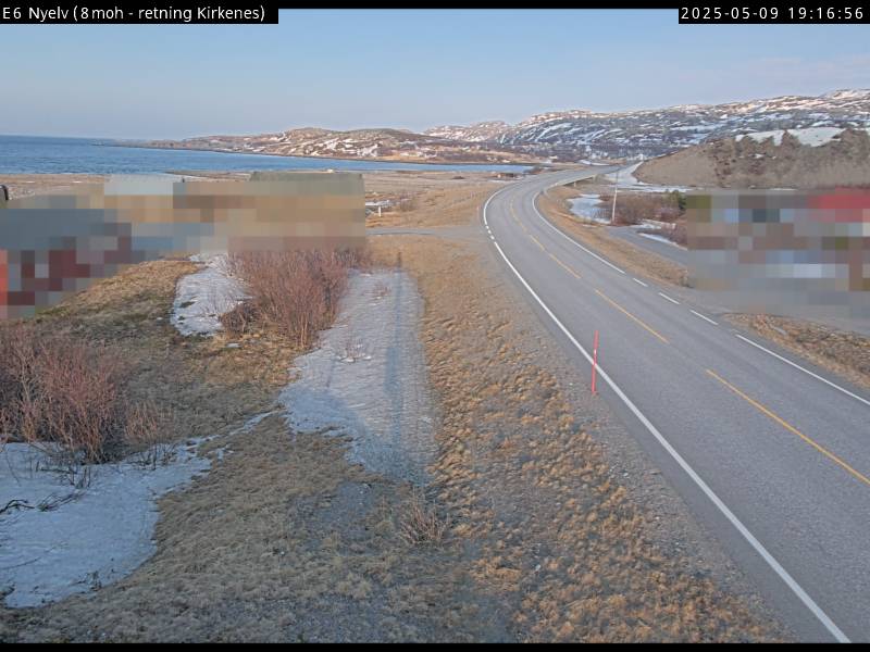 Webcam Nyelv, Nesseby, Finnmark, Norwegen