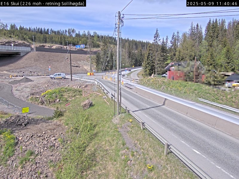 Webcam Brekkedalen, Bærum, Akershus, Norwegen