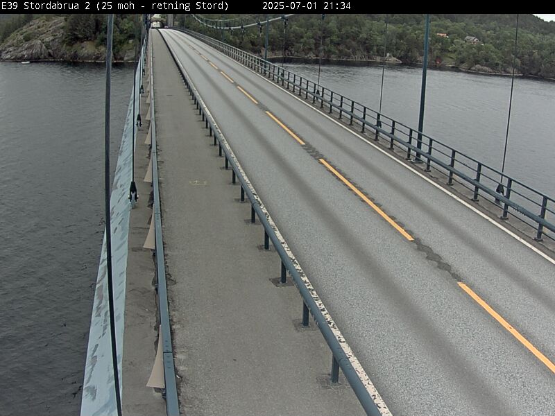 Webcam Stordabrua, Stord, Hordaland, Norwegen