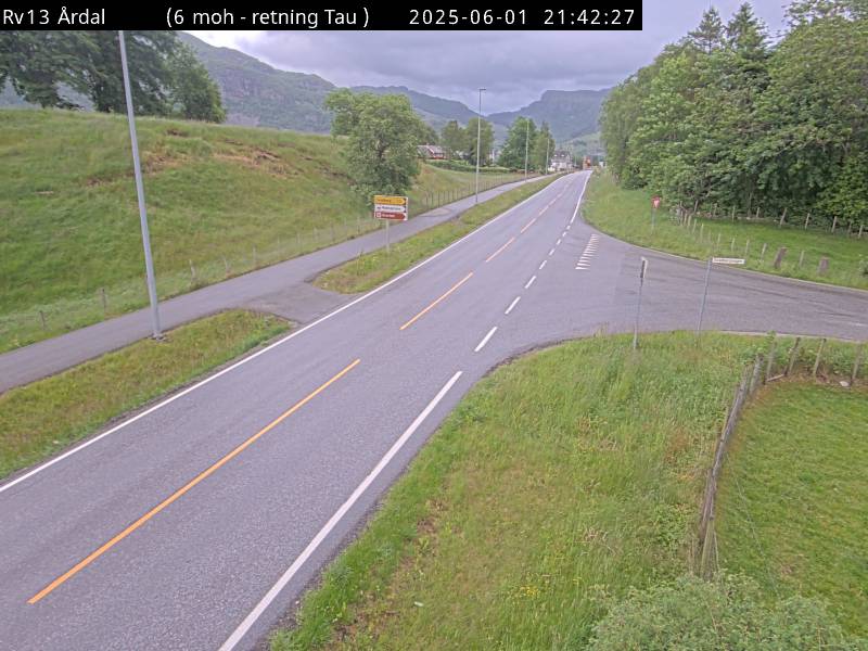 Webcam Årdal, Hjelmeland, Rogaland, Norwegen