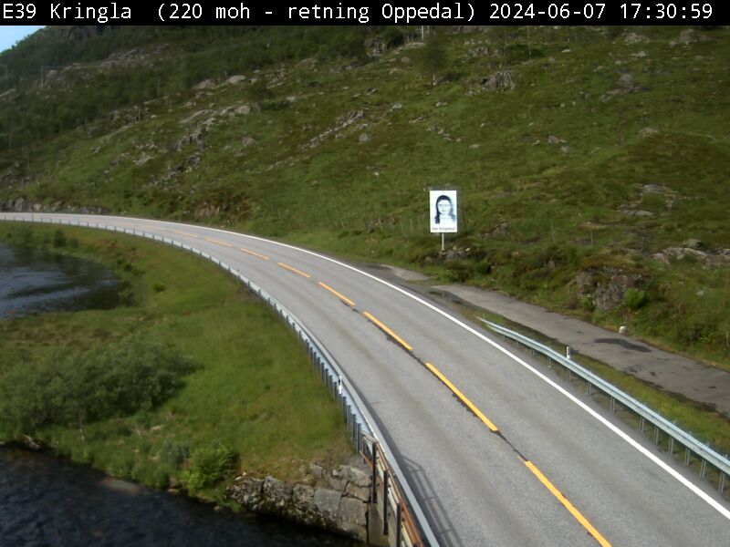 Webcam Kringla, Gulen, Sogn og Fjordane, Norwegen