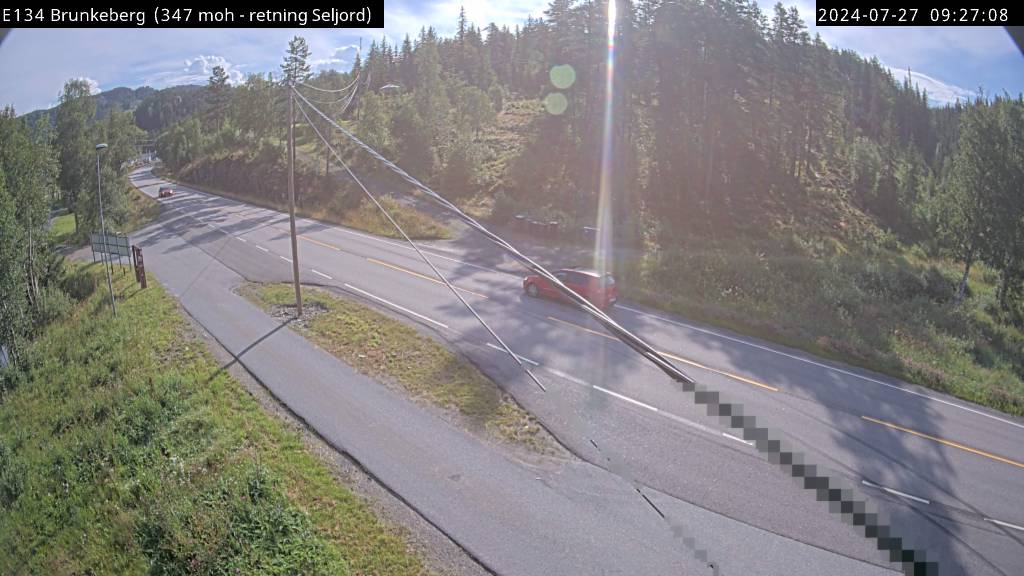 Webcam Brunkeberg, Kviteseid, Telemark, Norwegen