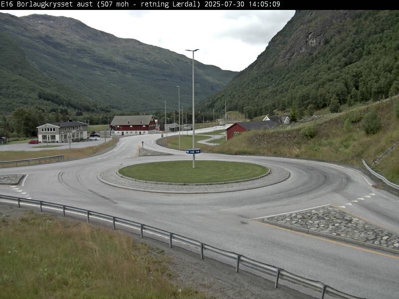 Webcam Borlaug, Lærdal, Sogn og Fjordane, Norwegen