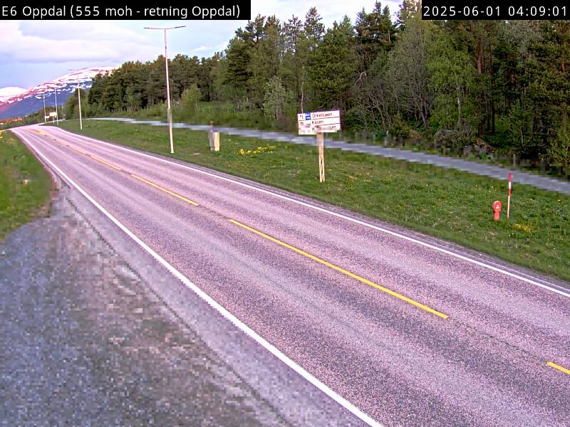 Webcam Oppdal, Oppdal, Trøndelag, Norwegen