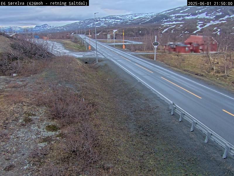 Webcam Sørelva, Saltdal, Nordland, Norwegen