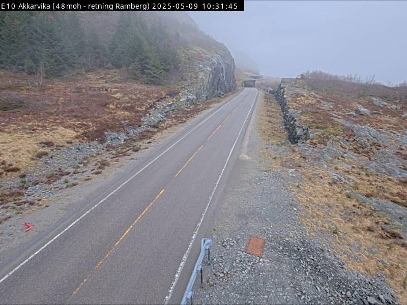 Webcam Akkarvika, Moskenes, Nordland, Norwegen