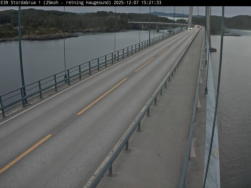 Webcam Stordabrua, Stord, Hordaland, Norwegen