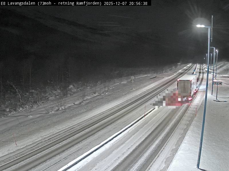 Webcam Smalak, Balsfjord, Troms, Norwegen