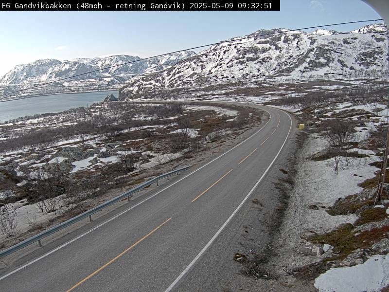 Webcam Gandvikbakken, Nesseby, Finnmark, Norwegen