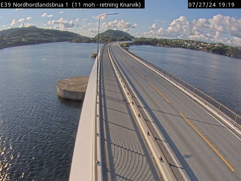 Webcam Nordhordlandsbrua, Bergen, Hordaland, Norwegen