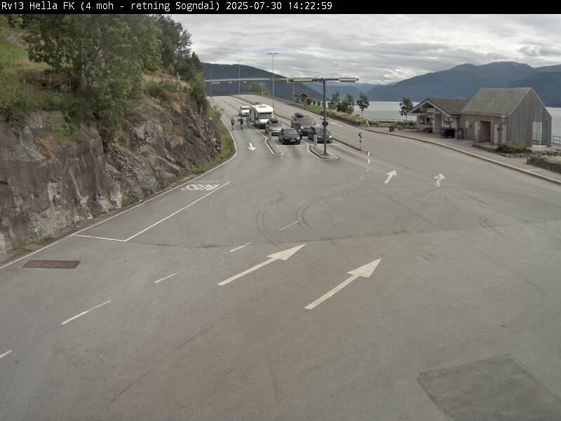 Webcam Hella Ferjekai, Leikanger, Sogn og Fjordane, Norwegen