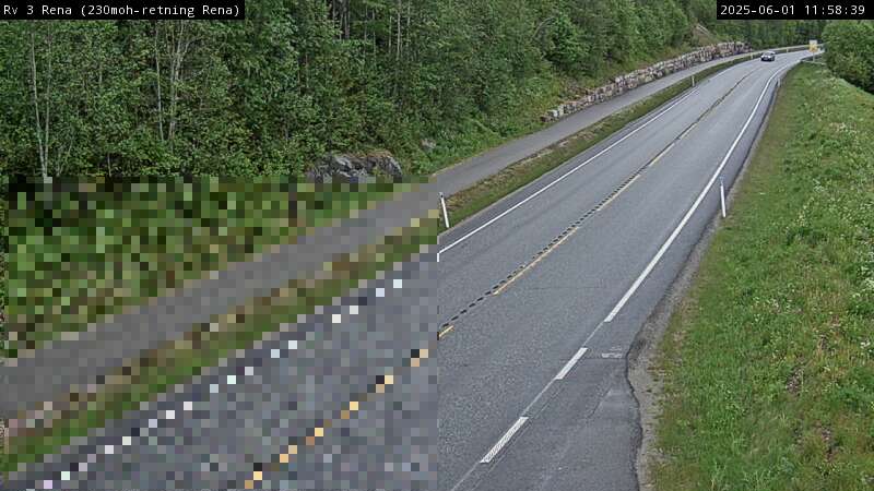 Webcam Rena, Åmot, Hedmark, Norwegen