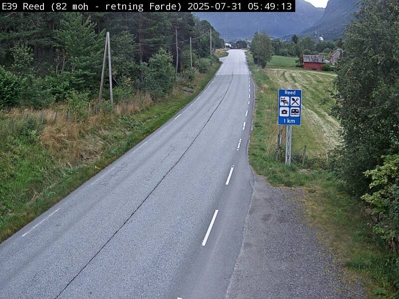 Webcam Reed, Gloppen, Sogn og Fjordane, Norwegen