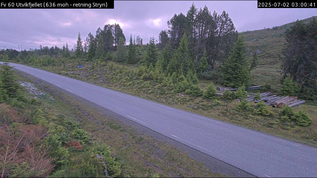 Webcam Utvikfjellet, Gloppen, Sogn og Fjordane, Norwegen