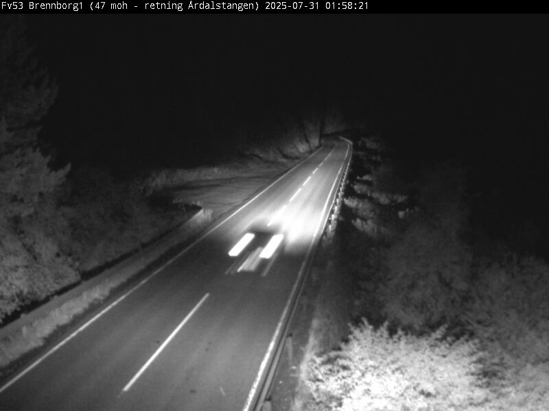 Webcam Brennborg, Årdal, Sogn og Fjordane, Norwegen