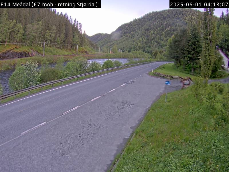 Webcam Meådal, Stjørdal, Trøndelag, Norwegen