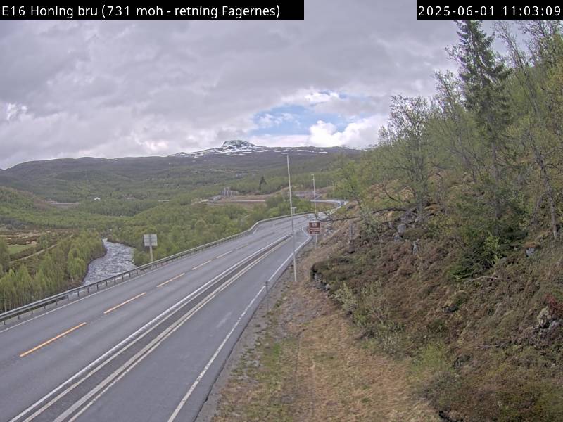 Webcam Honingbrui, Lærdal, Sogn og Fjordane, Norwegen