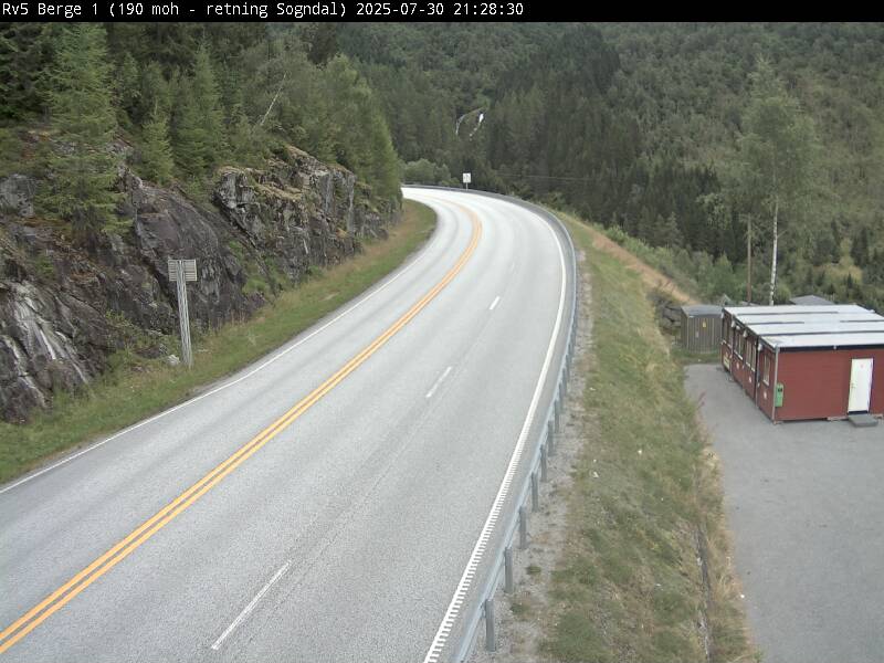 Webcam Berge, Sogndal, Sogn og Fjordane, Norwegen
