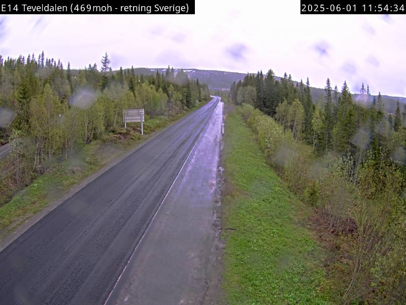 Webcam Teveldalen, Meråker, Trøndelag, Norwegen