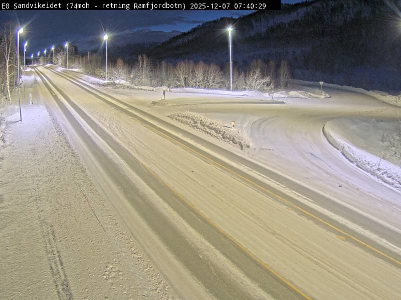 Webcam Sandvikeidet, Tromsø, Troms, Norwegen