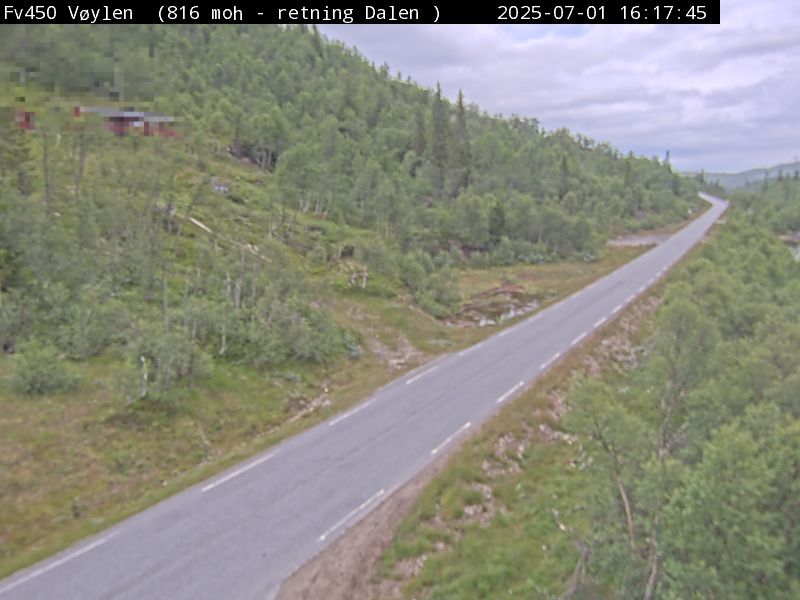 Webcam Vøylen, Tokke, Telemark, Norwegen