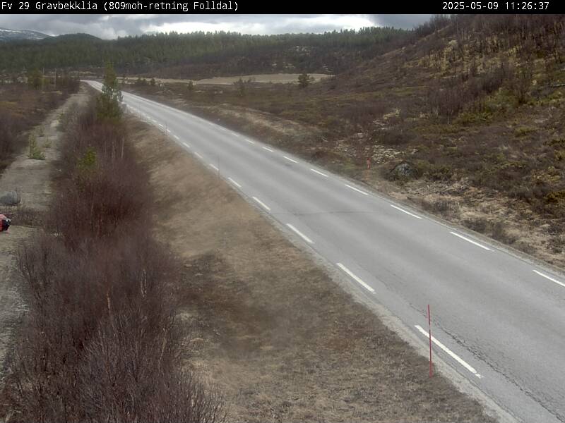 Webcam Gravbekkli bru, Folldal, Hedmark, Norwegen