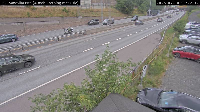 Webcam Sandvika, Bærum, Akershus, Norwegen