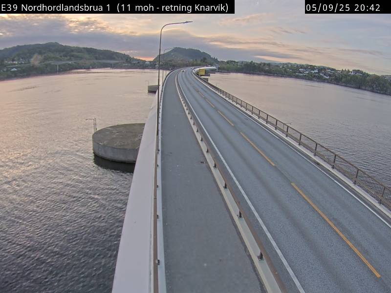 Webcam Nordhordlandsbrua, Bergen, Hordaland, Norwegen