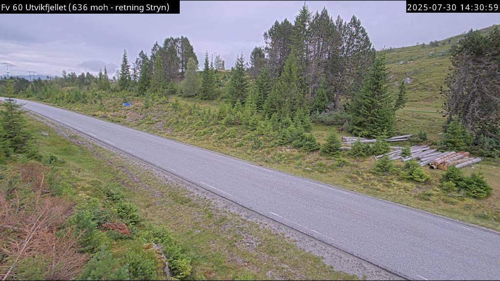 Webcam Utvikfjellet, Gloppen, Sogn og Fjordane, Norwegen