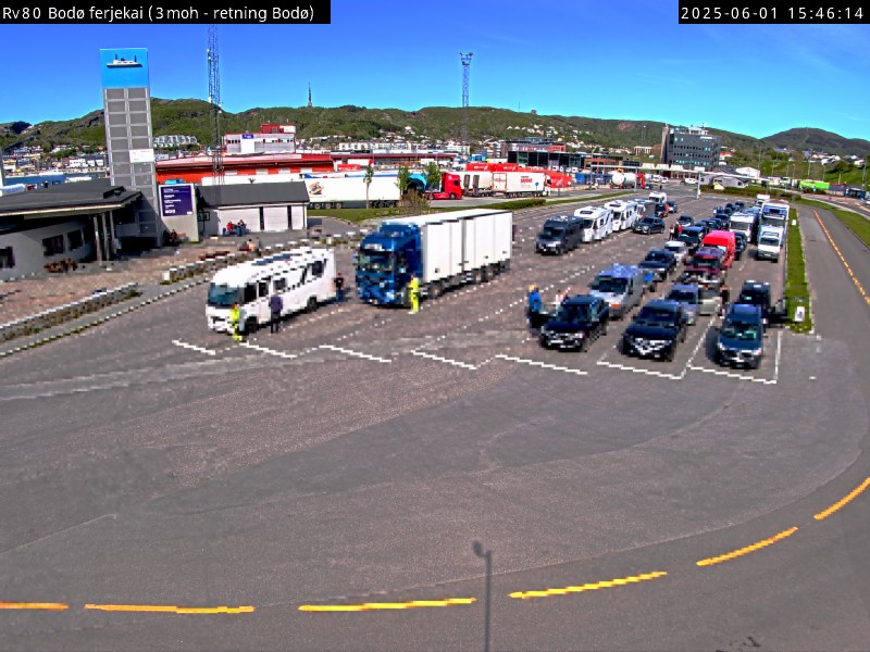 Webcam Bodø, Bodø, Nordland, Norwegen