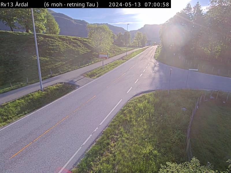 Webcam Årdal, Hjelmeland, Rogaland, Norwegen