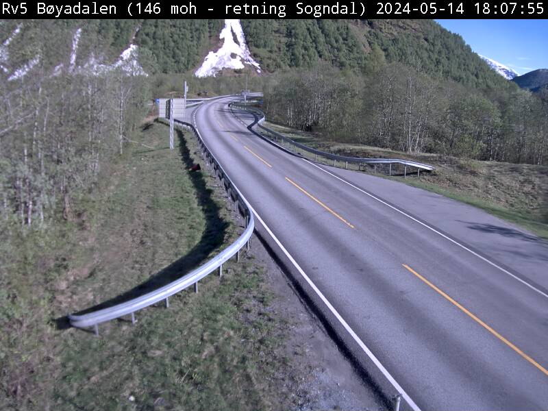 Webcam Bøyadalen, Sogndal, Sogn og Fjordane, Norwegen