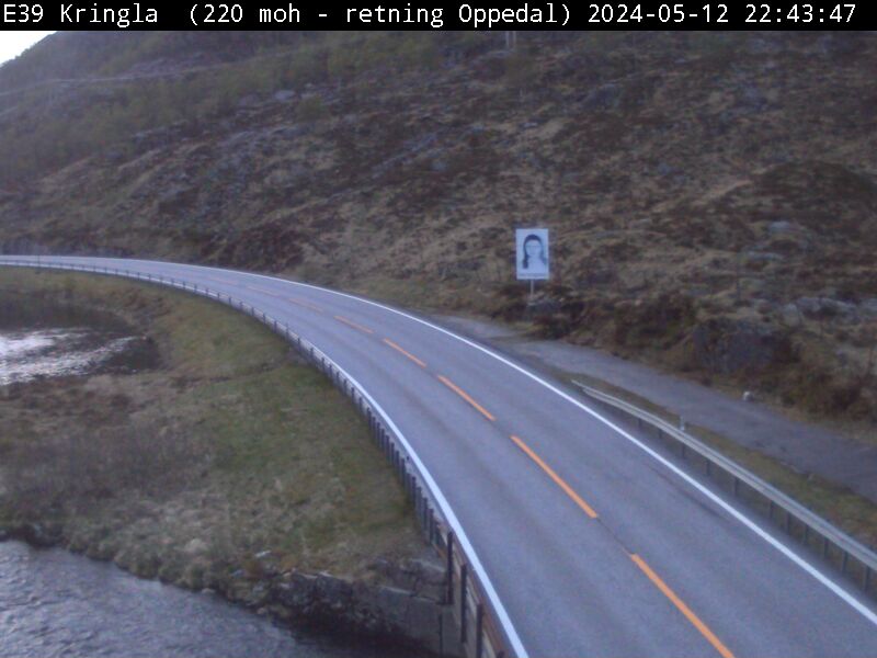 Webcam Kringla, Gulen, Sogn og Fjordane, Norwegen