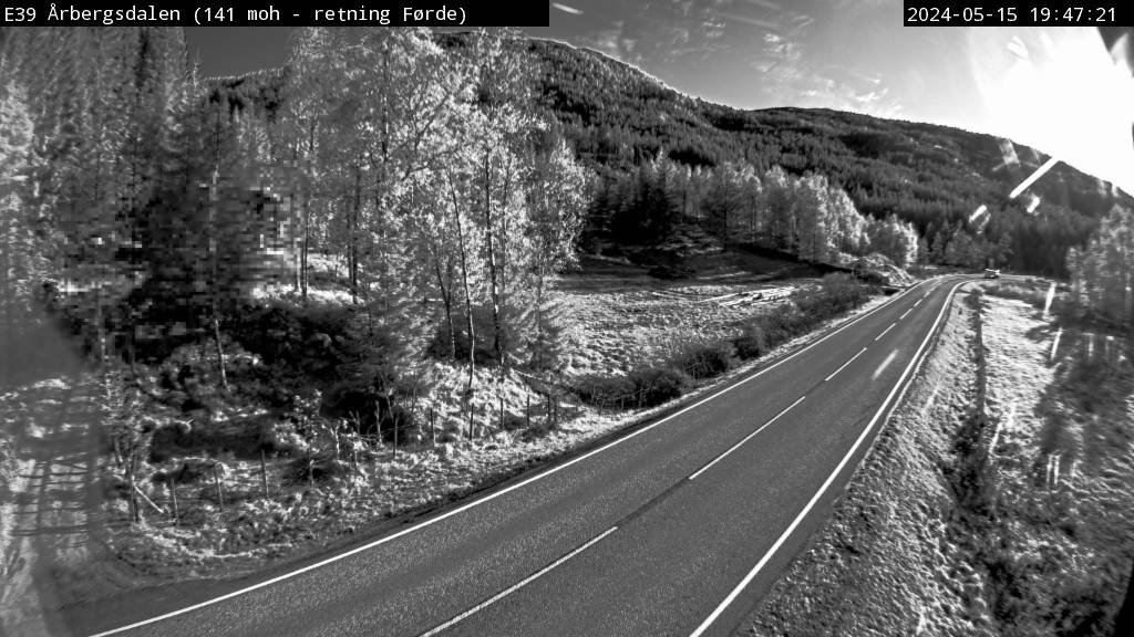 Webcam Senneset, Gaular, Sogn og Fjordane, Norwegen