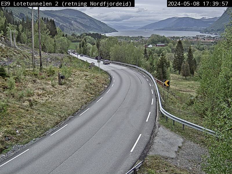 E39 Lotetunnelen (retning Nordfjordeid)