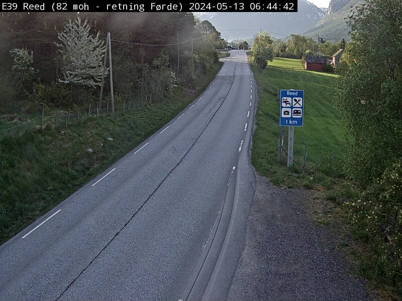 Webcam Reed, Gloppen, Sogn og Fjordane, Norwegen