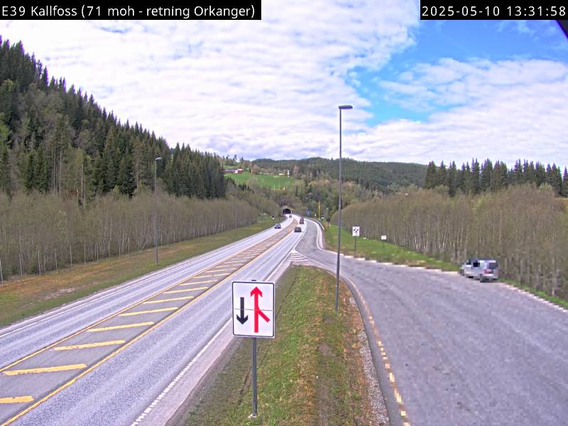 E39 Kallfoss (retning Orkanger)