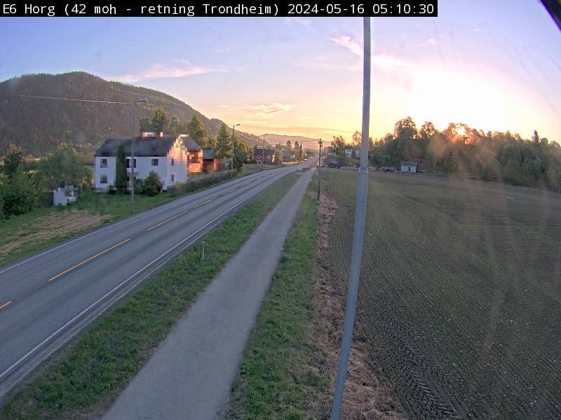 Webcam Horg, Melhus, Trøndelag, Norwegen